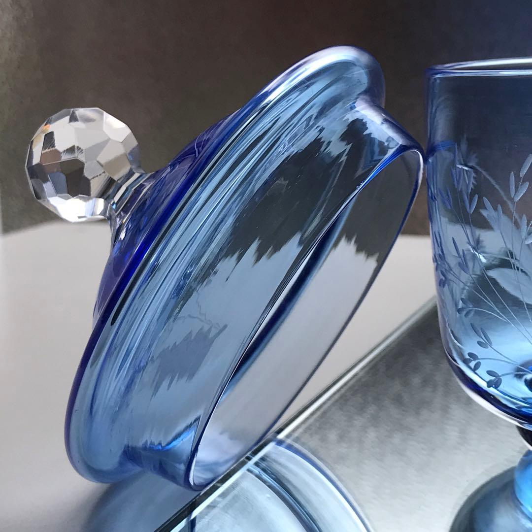 優しいお花☆オールドサンルイSt Louisボンボニエール♡ジャポニズム