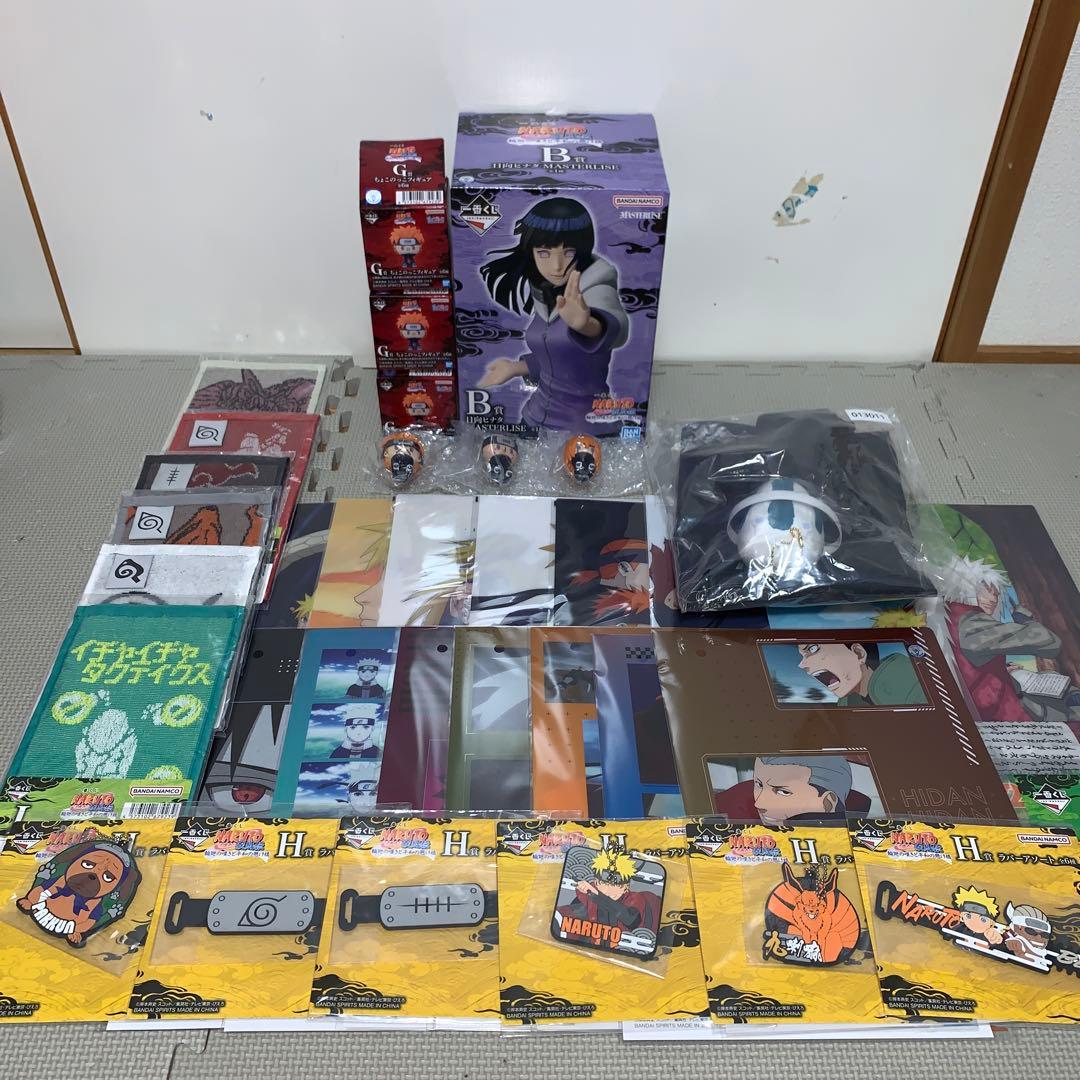 1番くじ ナルト B賞 日向ヒナタ F賞　G賞3種 H I J K賞コンプ 一番くじ NARUTO B賞 日向ヒナタ｜Yahoo!フリマ（旧PayPayフリマ）