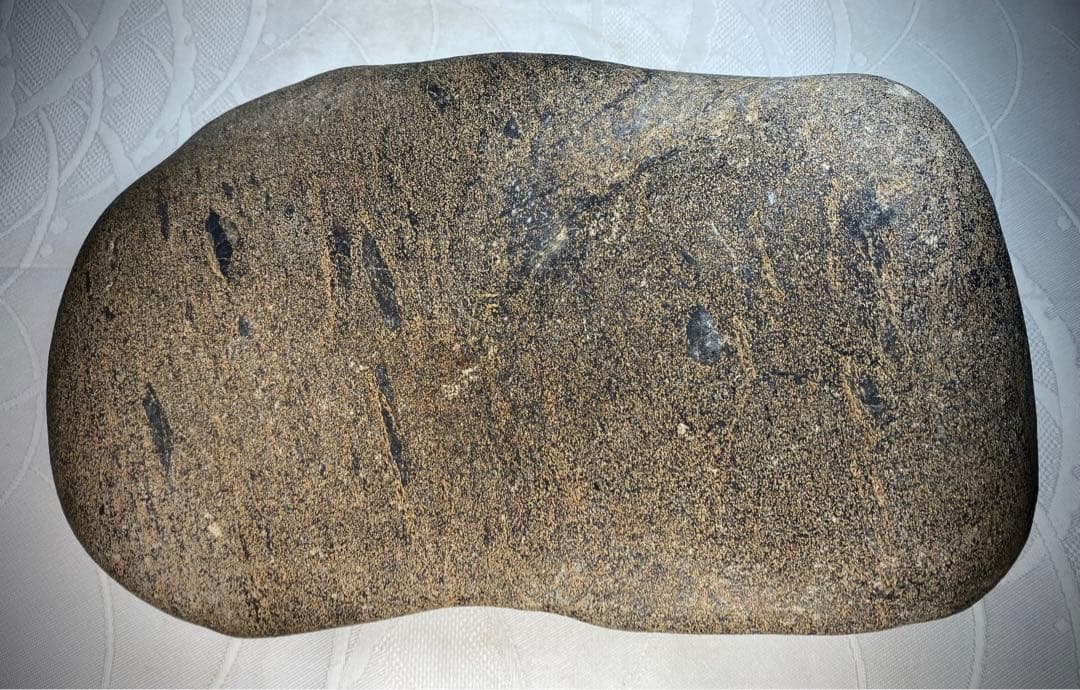 6571 《超希少》犀川金梨地石 ウブ 水石 盆栽 盆石 置物 - メルカリ