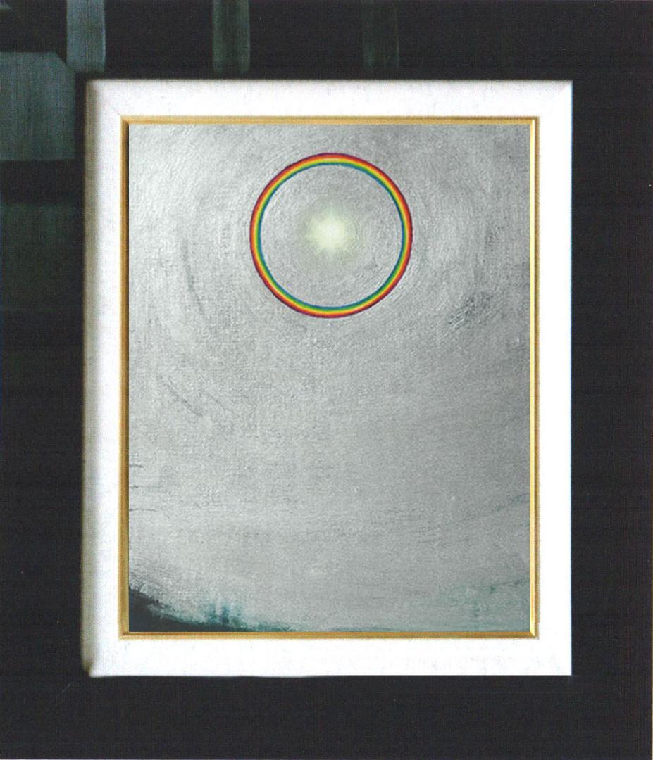 油絵 菅家令子 絵 絵画 インテリア F3-S72023 風景 祈り 希望 奇跡