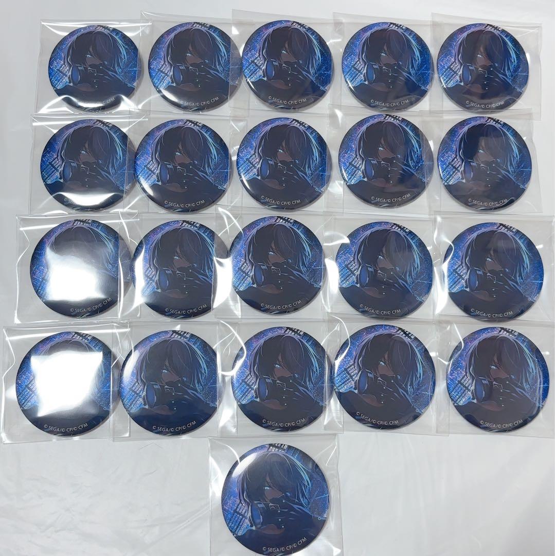 プロセカ 青柳冬弥 グリ缶 グリッター缶バッジ vol.22B