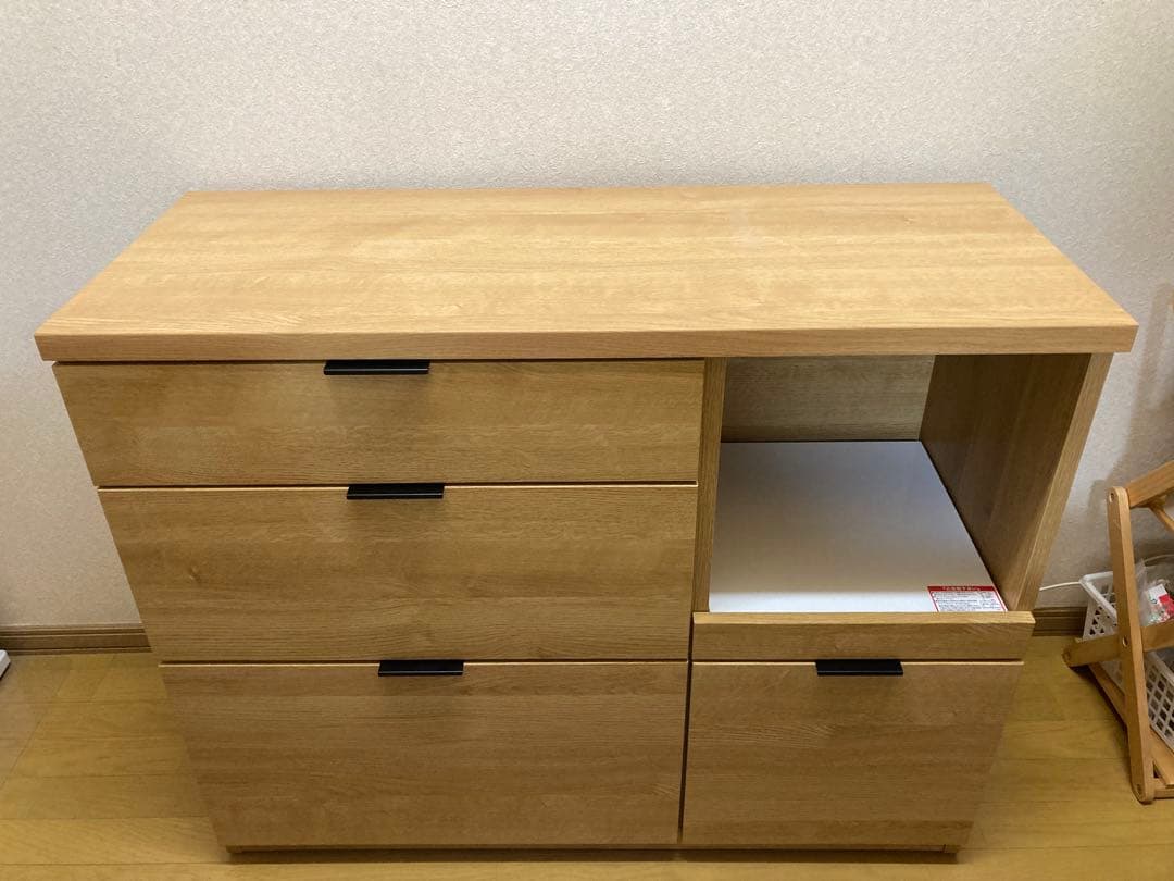 ニトリ　エトナ　キッチンカウンター　キッチンボード　105 ニトリ（NITORI） キッチンボード(エトナ105KB MBR) ニトリ期間限定：4