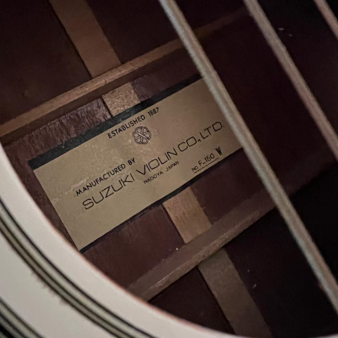 k290 SUZUKIバイオリン F-150W 白いギター ホワイト 希少カラー - メルカリ