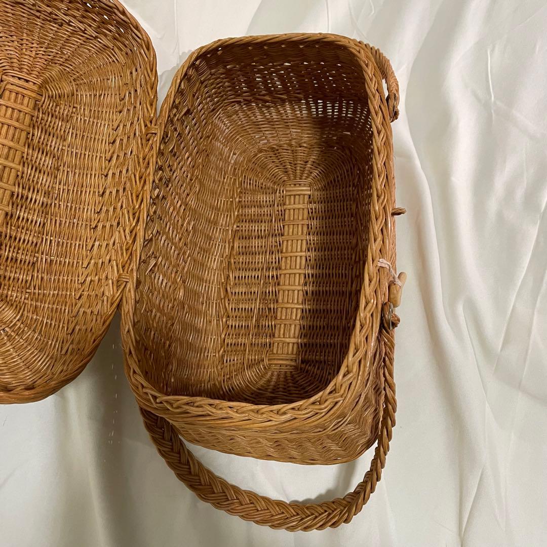 パニエリュスティック フランス製 カゴバッグ サック・ドゥ・フィヨン