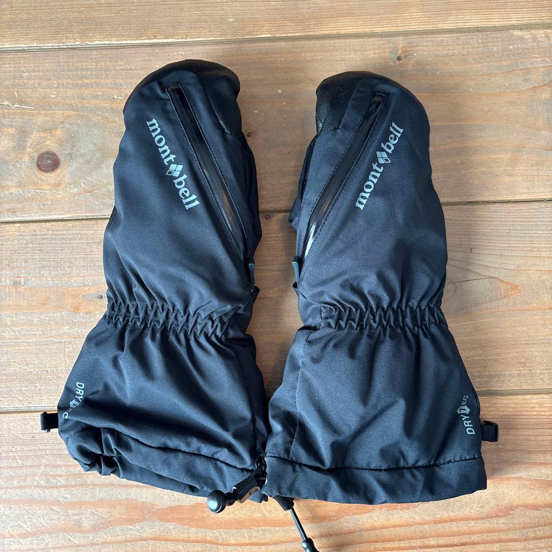 美品】mont-bell パウダージップミトン - メルカリ