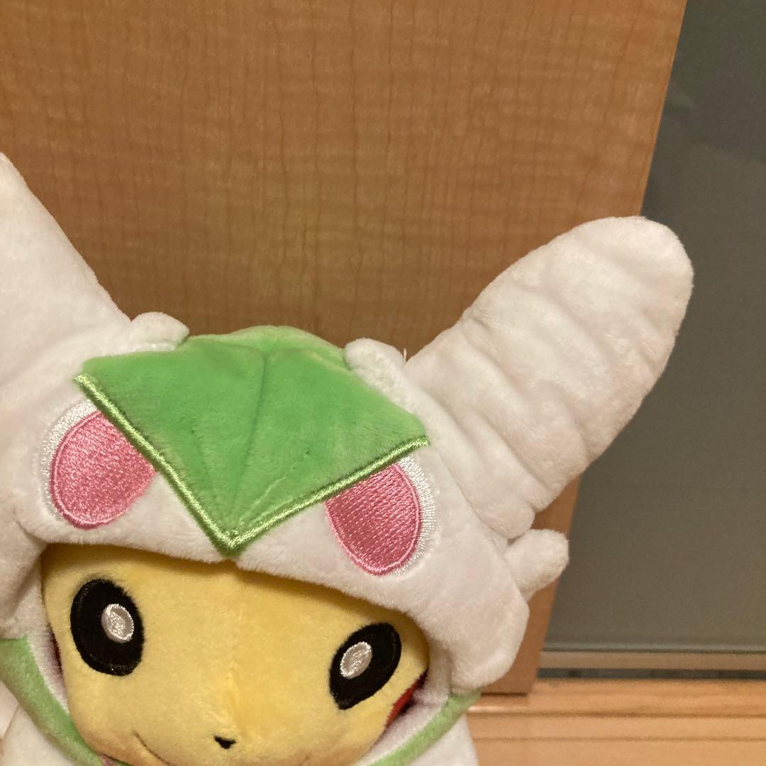 メガサーナイトのポンチョを着たピカチュウ ぬいぐるみ ポケモン
