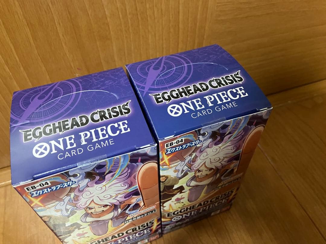 ワンピースカード エッグヘッドクライシス EB-04 2BOX テープ付き