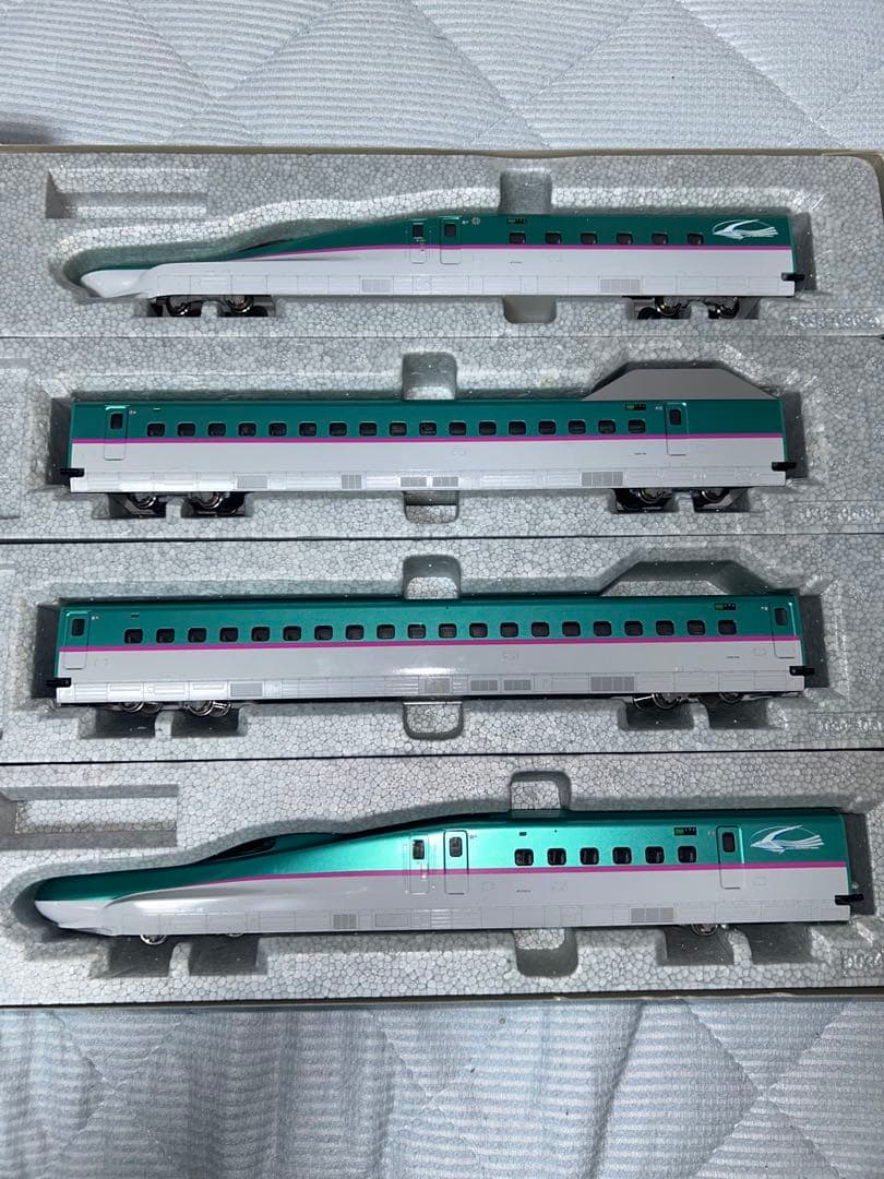 KATO HO E5系新幹線「はやぶさ」4両基本セット Amazon | KATO HOゲージ E5系 新幹線 はやぶさ 基本 4両セット 3-516