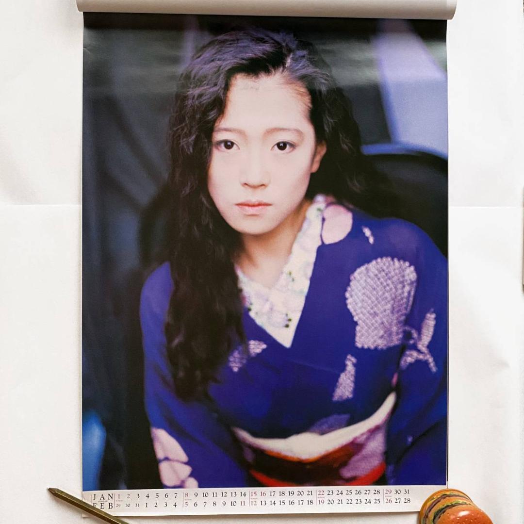 未使用 1989年 中森明菜 カレンダー 約B2版 10枚綴り - メルカリ