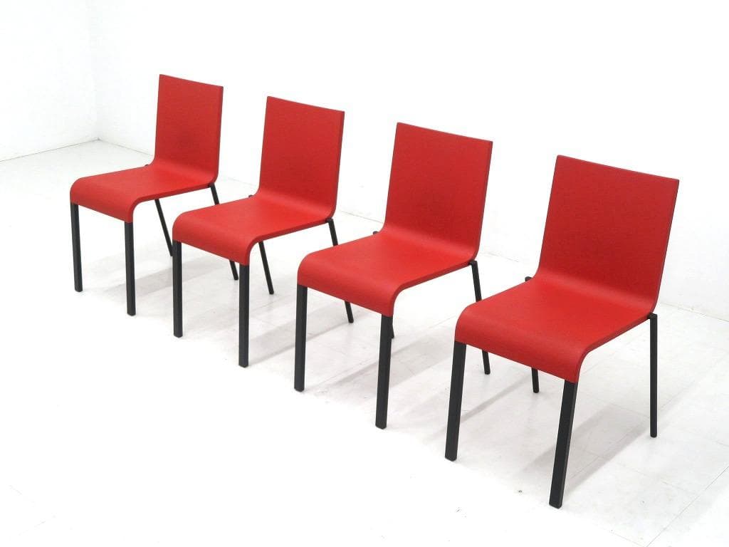 展示品　vitra ヴィトラ 03 ゼロスリー　ダイニングチェア　4脚セット 楽天市場】ヴィトラ Vitra .03 ゼロスリー デザイン：Maarten Van