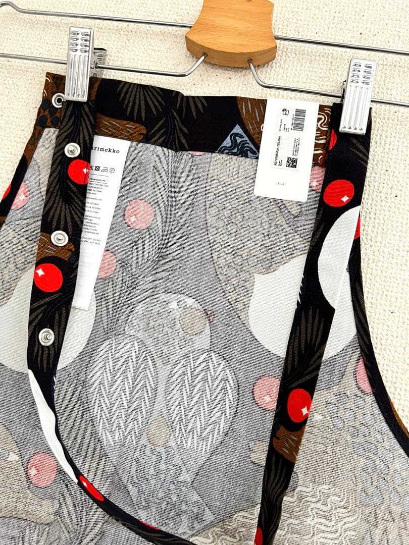 ◎新品未使用◎廃盤品 マリメッコ marimekko エプロン ケトゥンマルヤ