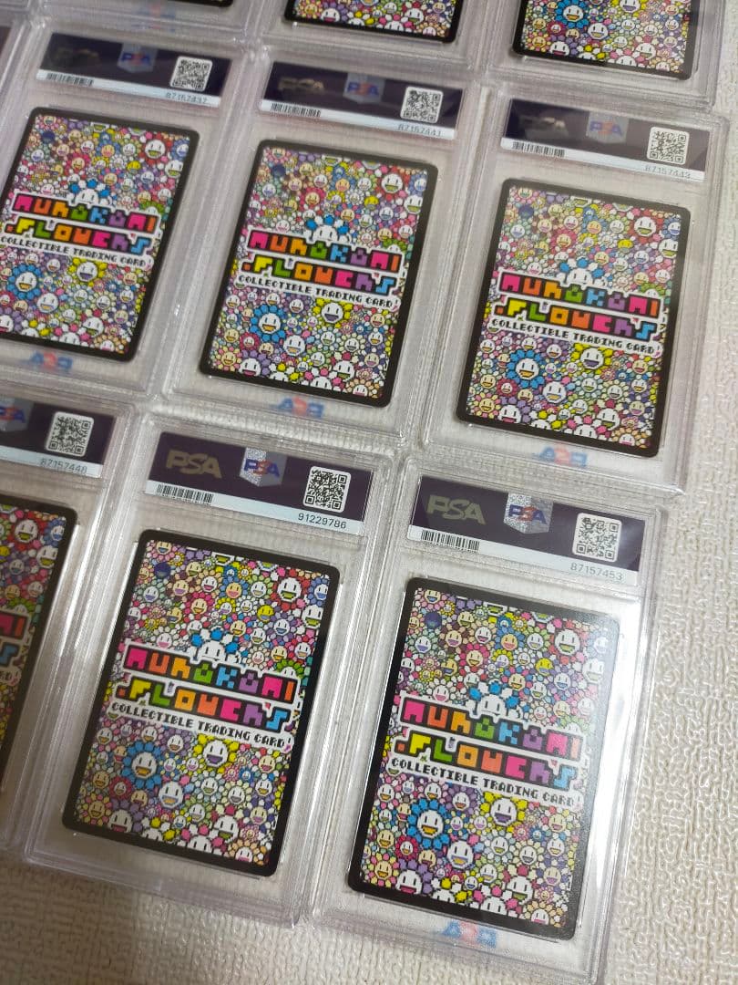 PSA9】英語版 SR 全12種コンプリート 初代108フラワーズ 村上隆 - メルカリ