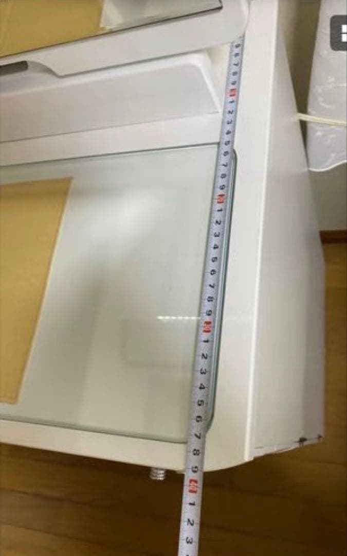 ニトリ鏡面白仕上げ 大収納型LEDライト付き ドレッサー《椅子付き》 鏡台