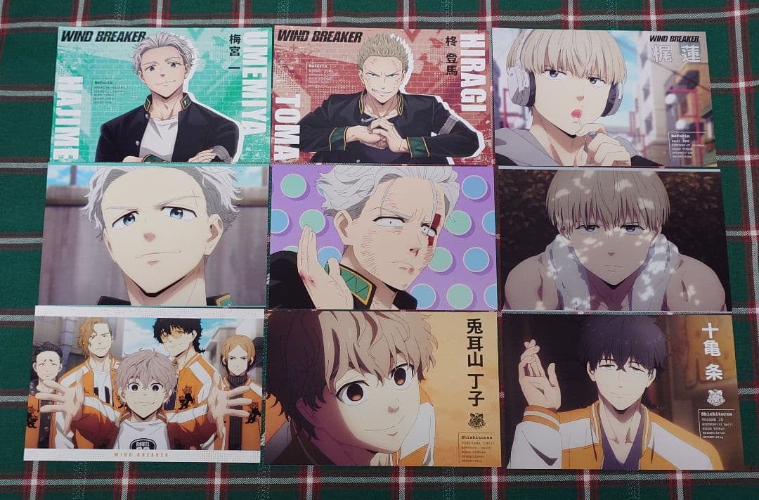 WIND BREAKER 梅宮 柊 椿野 梶 蘇枋 楡井 杉下 桐生 - メルカリ