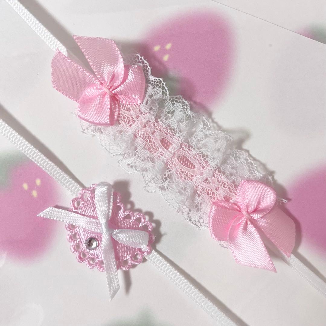 ハンドメイド 10cm ぬい服 ヘッドドレス 前掛け - メルカリ