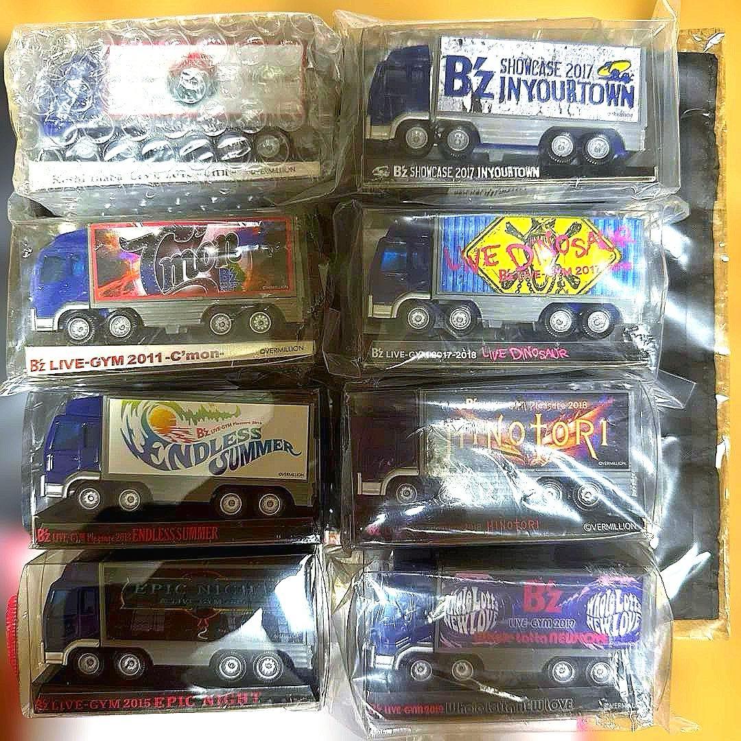 B'z ツアートラック8点　まとめ売り 2015年03月22日 B'z ツアートラック（B'z LIVE-GYM 2015 -EPIC NIGHT