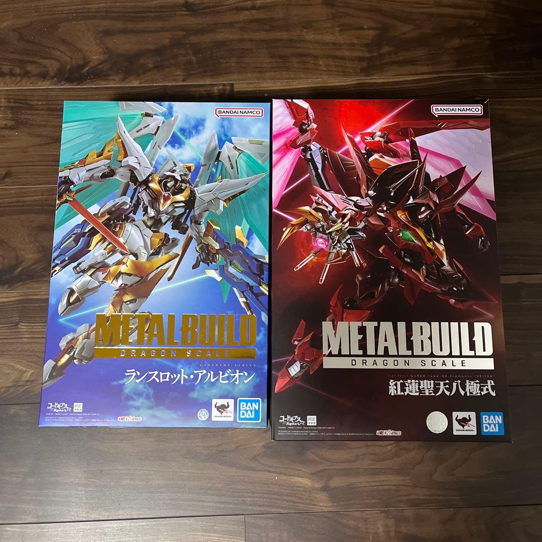 メタルビルド　ランスロットアルビオン　紅蓮聖天八極 METAL BUILD DRAGON SCALE ランスロット・アルビオンをドヤる！ | 好き