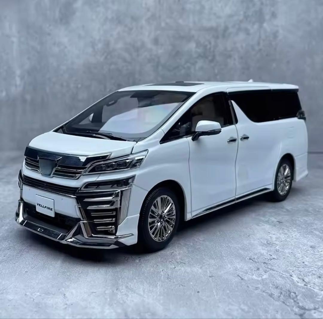トヨタ ヴェルファイア 1/18 ダイキャストモデルホワイト ミニカー Amazon | ミニカー 1／18 トヨタ ヴェルファイア VELLFIRE ホワイト
