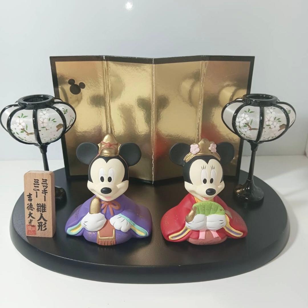 本日限定価格❗️】【雛人形・鯉のぼり】ディズニー ガラスケース付き