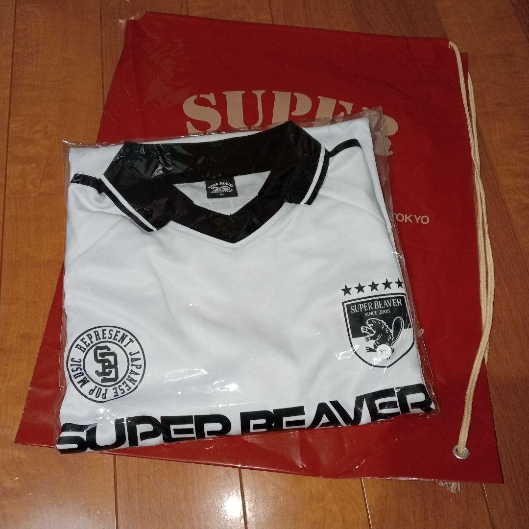 SUPERBEAVER サッカーシャツ 白 XL スーパービーバー - メルカリ