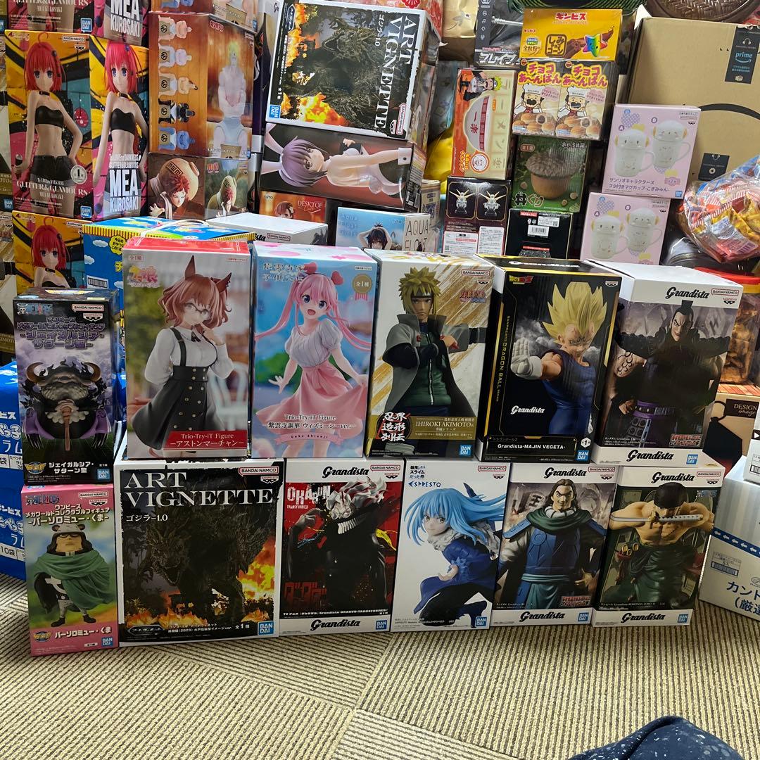 プライズフィギュアまとめ売り　12個 プライズフィギュア12体まとめ売り 人気作品 ワンピ/ナルト/フリーレン