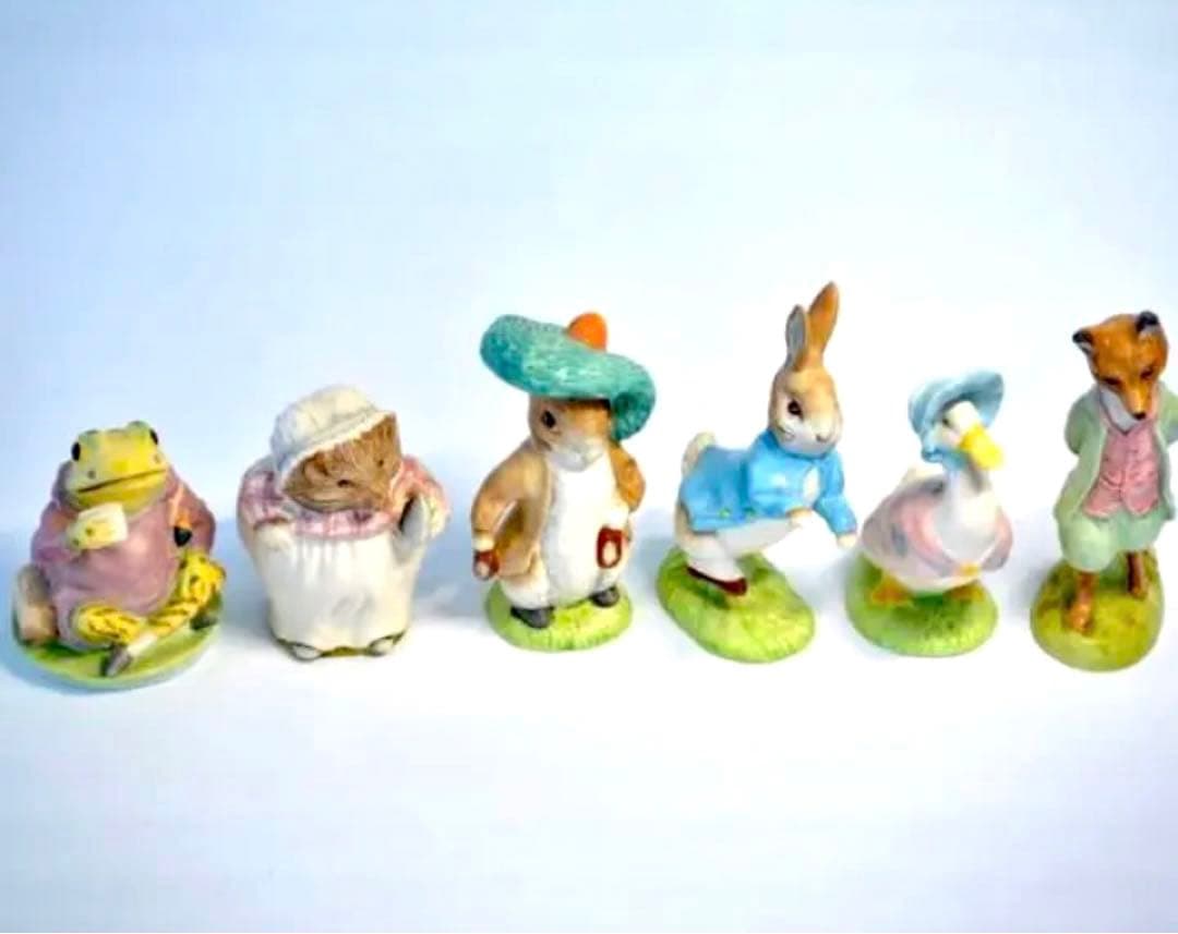 レア☆ステインフィニッシュ☆6体コンプリート！！☆ピーターラビット レア☆ステインフィニッシュ☆6体コンプリート！！☆ピーターラビット