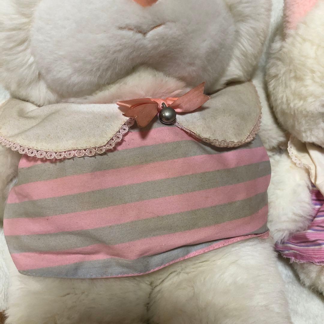 昭和レトロ ヴィンテージ 吉徳 クリーミー 猫 ぬいぐるみ 中古品 2こ