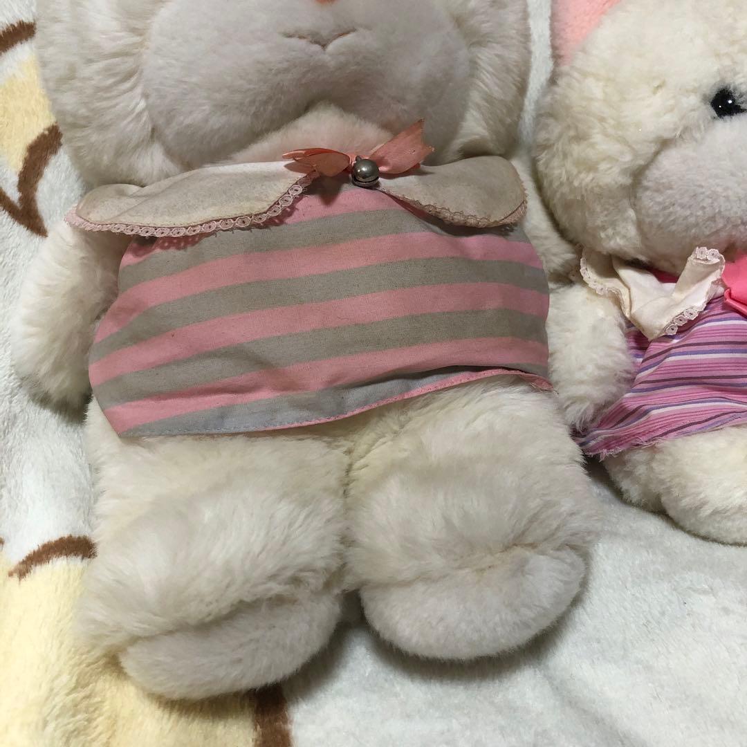 昭和レトロ ヴィンテージ 吉徳 クリーミー 猫 ぬいぐるみ 中古品 2こ