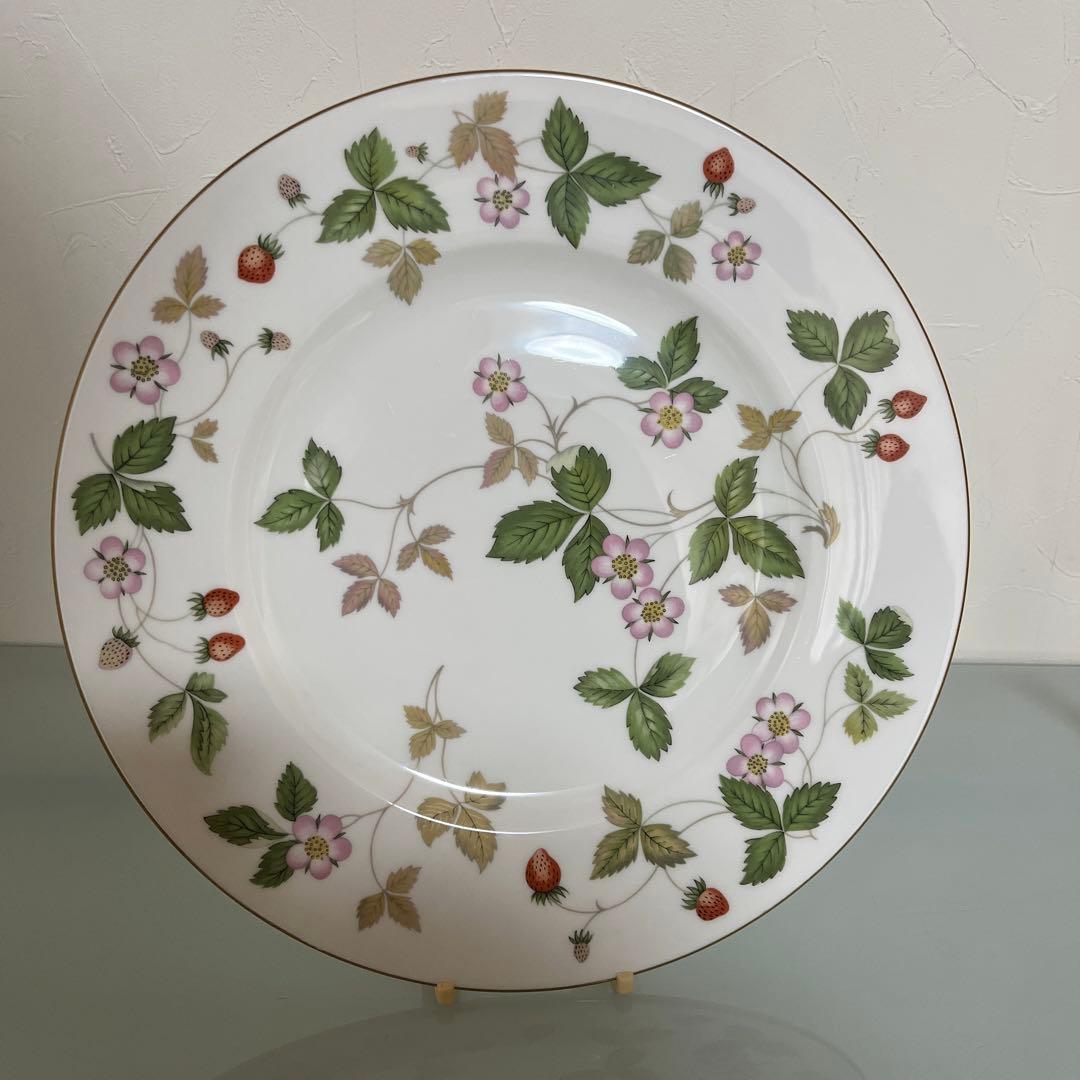 超美品ウェッジウッド ディナープレート 27.5cm 5枚  黒壺