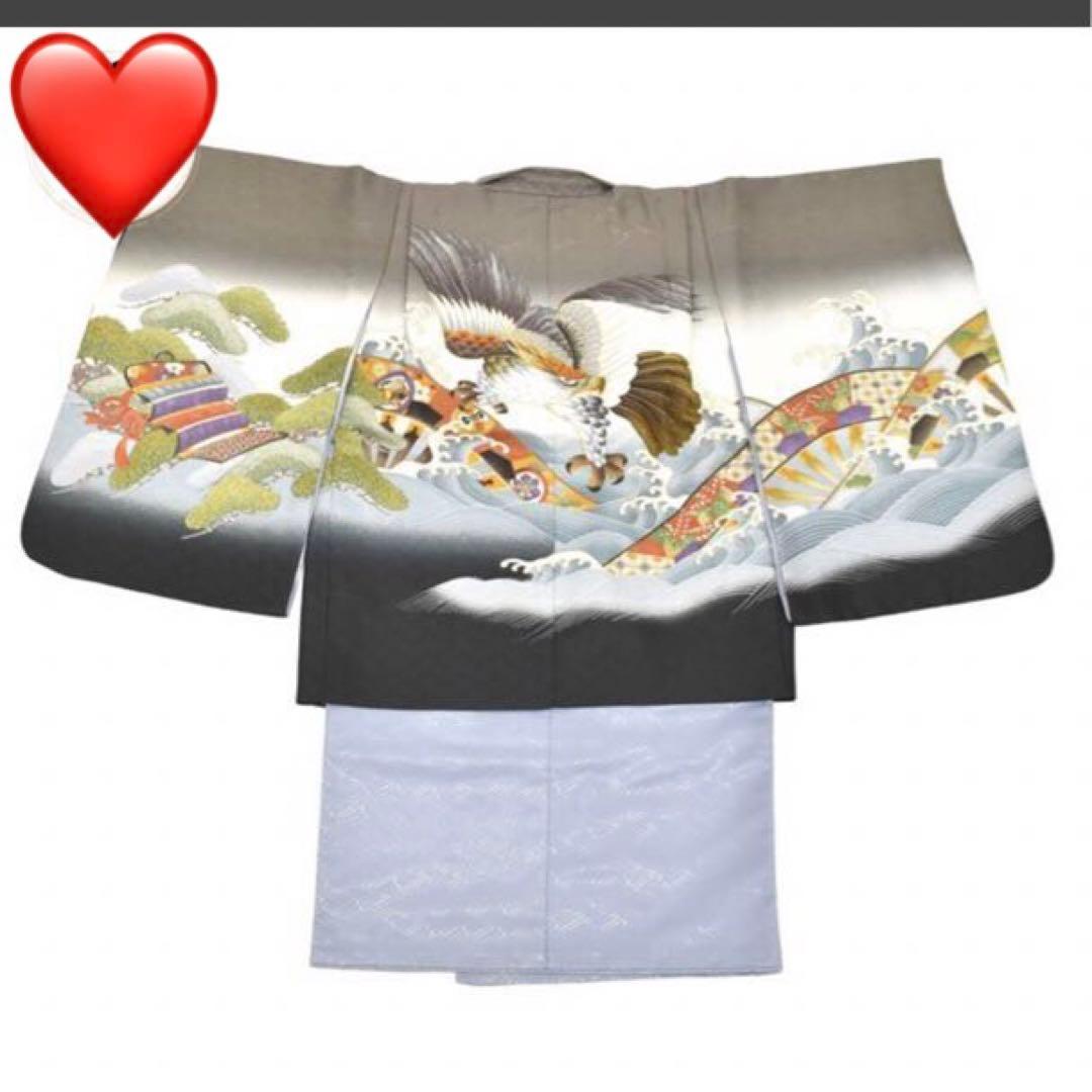 七五三五歳‼️完全️フルセット未使用に近い‼️鷹凛々しい‼️お家からは揃えるなし