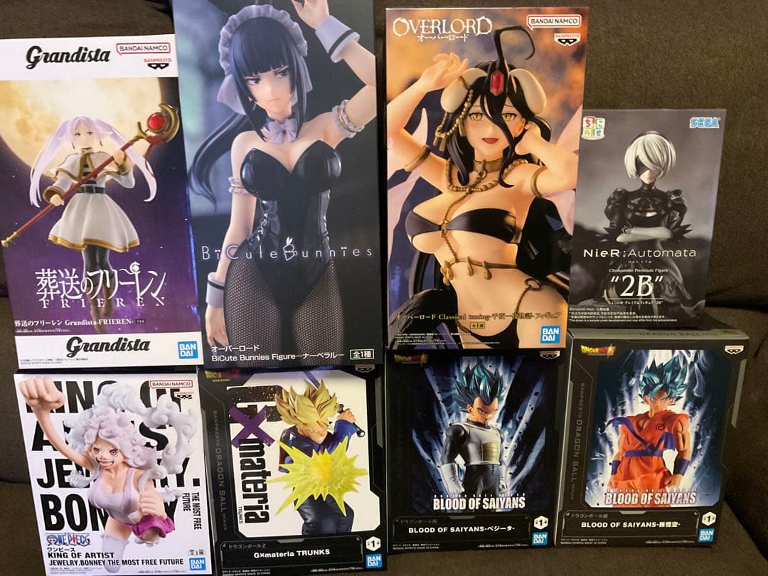 8 アルベド　フリーレン　ドラゴンボール　悟空　ベジータ　2B フィギュア 超サイヤ人2孫悟空VS魔人ベジータ レビュー】ドラゴンボールZ MATCH