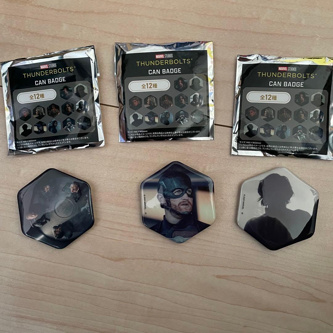 マーベル サンダーボルツ ジョン ボブ 缶バッジ - メルカリ