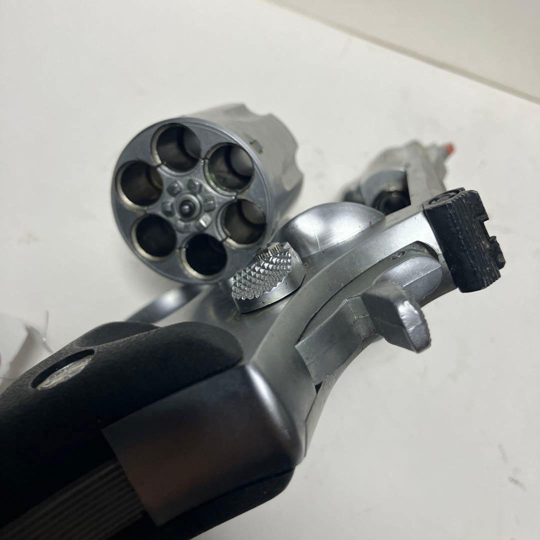コクサイ S&W M19 357マグナム ガスリボルバー シルバー ジャンク品