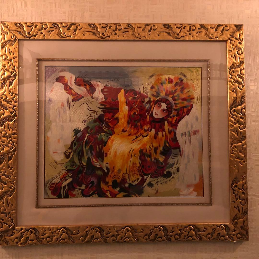 最高級 中国 蘇州 手工刺繍 美術品 ハンドメイド Amazon.co.jp: 刺繍、蘇州刺繍、中国刺繍 刺繍飾り手作り両面刺繍卓上