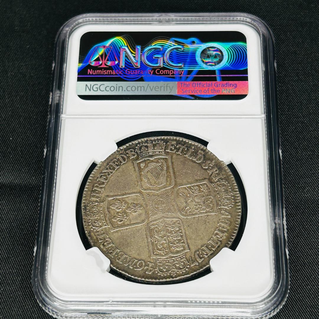 超希少！】1746 イギリス ジョージ2世 銀貨 LIMA NGC AU53 - メルカリ