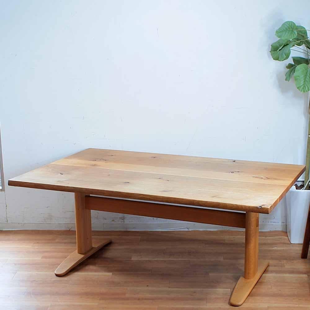 飛騨産業 キツツキ 名作 森のことばシリーズ ダイニングテーブル 150cm 飛騨産業 ダイニングテーブル 森のことばシリーズ ナラ材 キツツキ