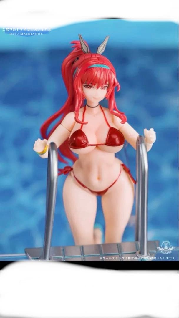 美少女プラモデル　ラピレッドフレーバー　ガレージキット製作、塗装済み