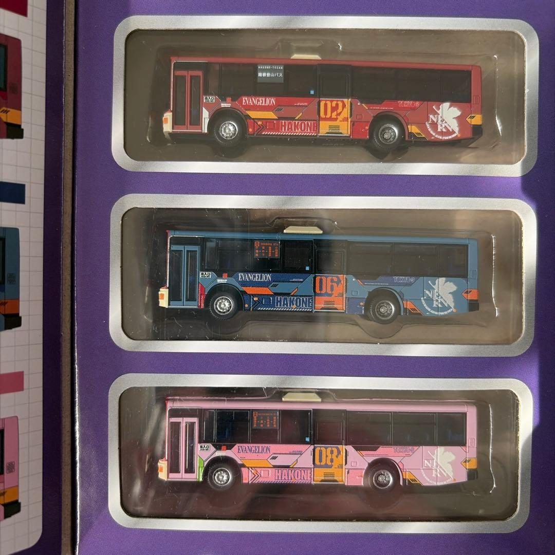 箱根登山バス エヴァンゲリオン バス 5台セット - メルカリ
