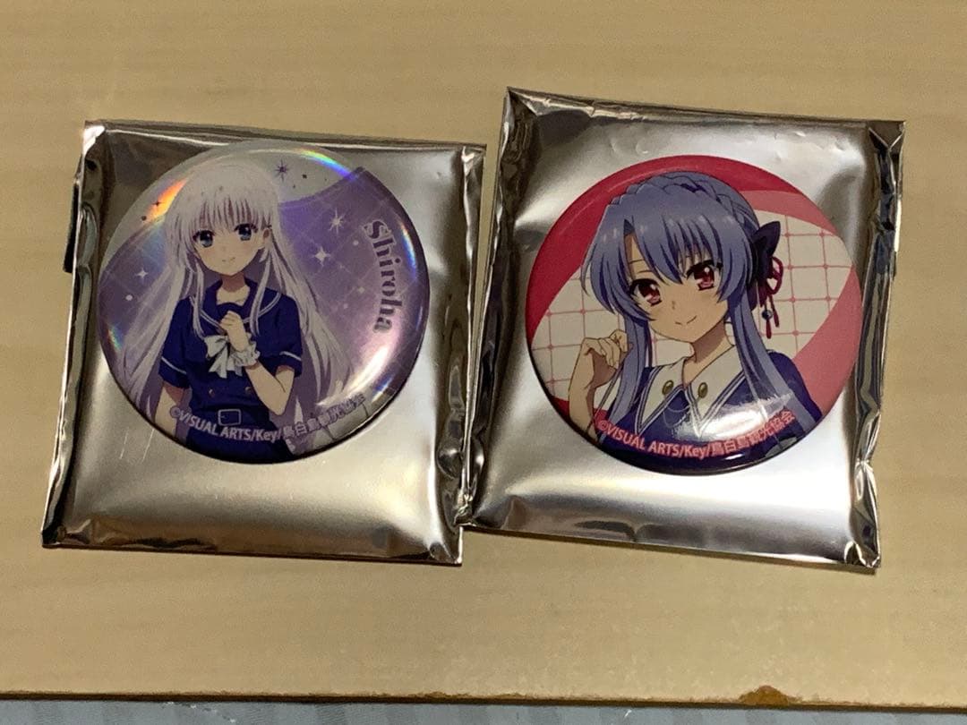 Summer Pockets マルイ 空門蒼 鳴瀬しろは 缶バッジ2点セット - メルカリ