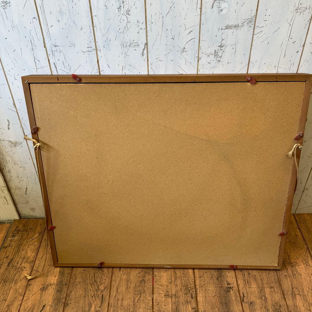 昭和レトロ l.y.pnk 風景画 森林 山水 油絵 油彩画 絵画 アート - メルカリ