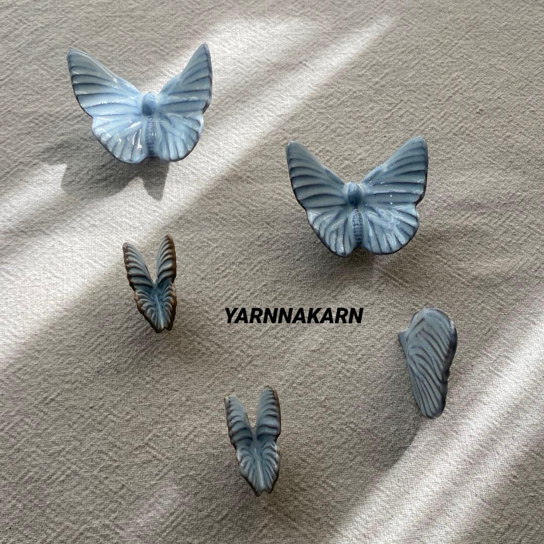 YARNNAKARN ヤナカーン 壁掛け蝶々 - メルカリ