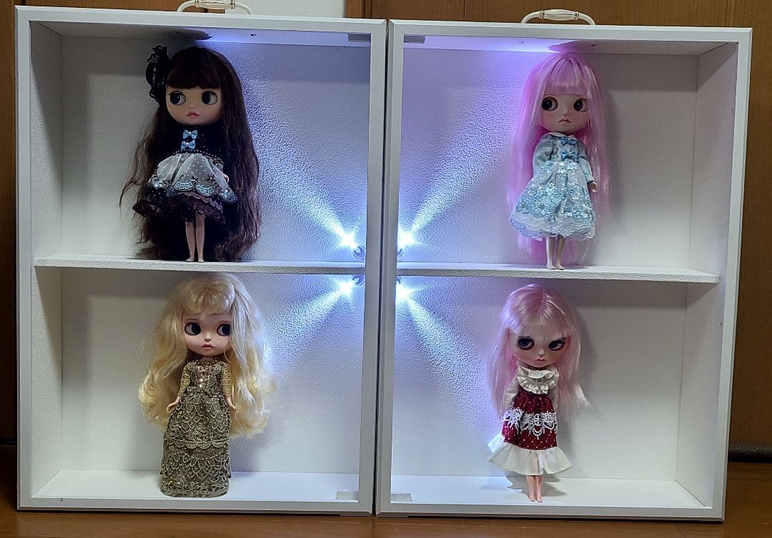 ブライス　大型ドールケース白　セパレート 楽天市場】超特大 フィギュアケース アクリル 大型 コレクションケース