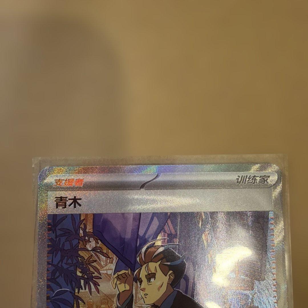 ポケモンカード 中国語版限定 アオキ 青木 SAR - メルカリ