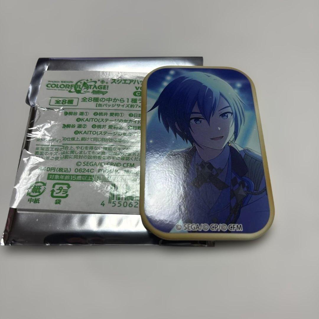 プロセカ KAITO 缶バッジ スクエアバッチコレクション - メルカリ