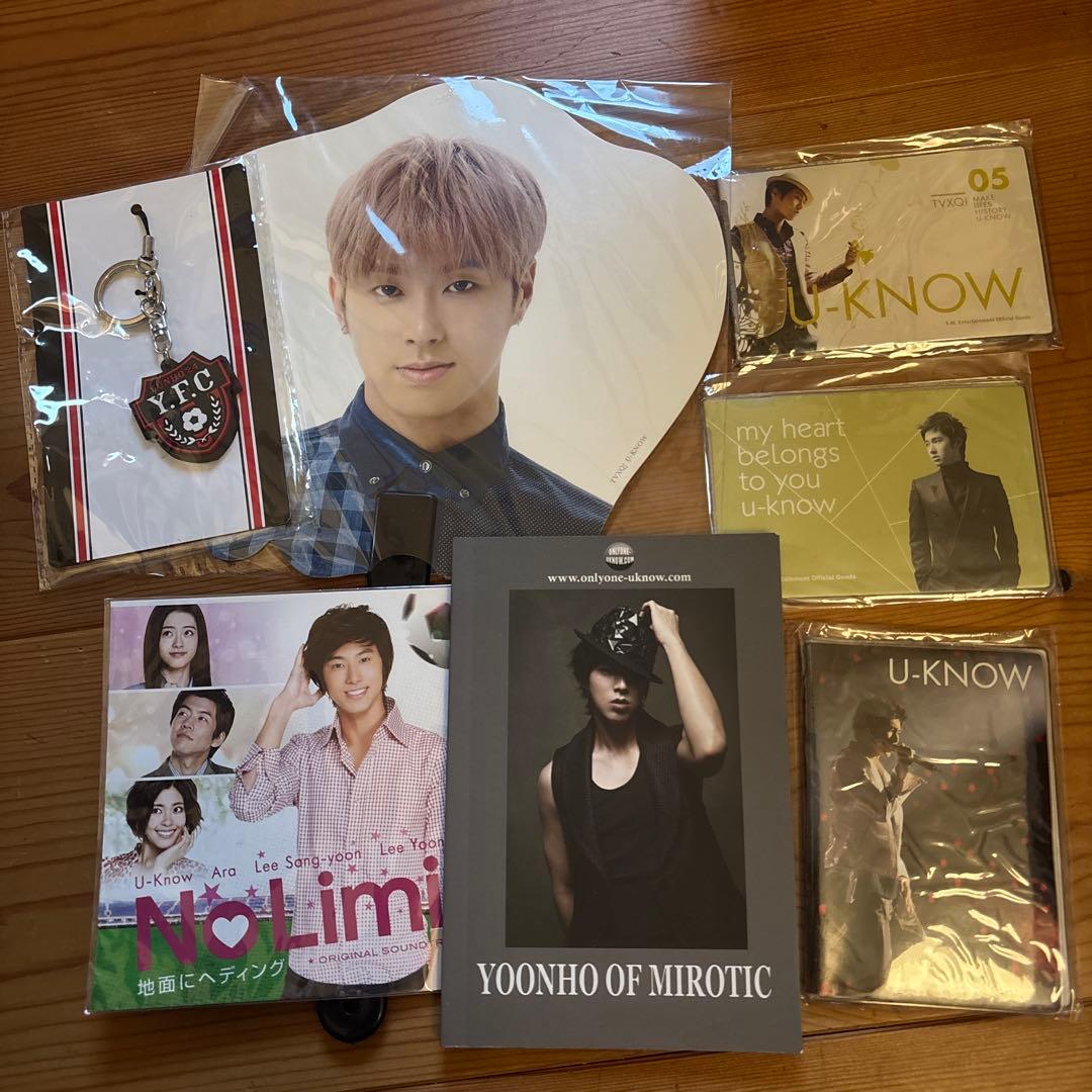 東方神起 ユノグッズ U-KNOW フォトカードケース うちわ まとめ売り