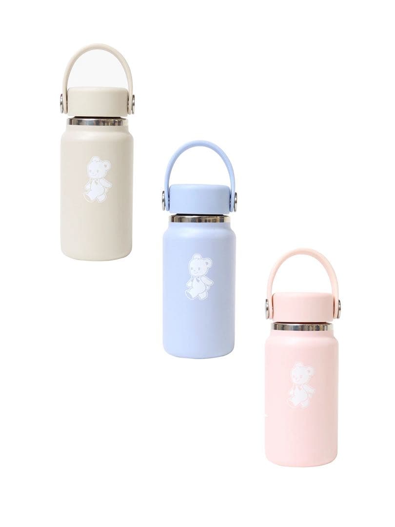 《完売》ファミリア　ハイドロフラスク　ステンレスボトル　200ml ベージュ