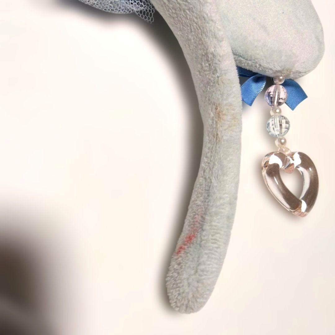 ディズニー⭐︎ミニーマウス⭐︎水色⭐︎カチューシャ⭐︎イヤリング