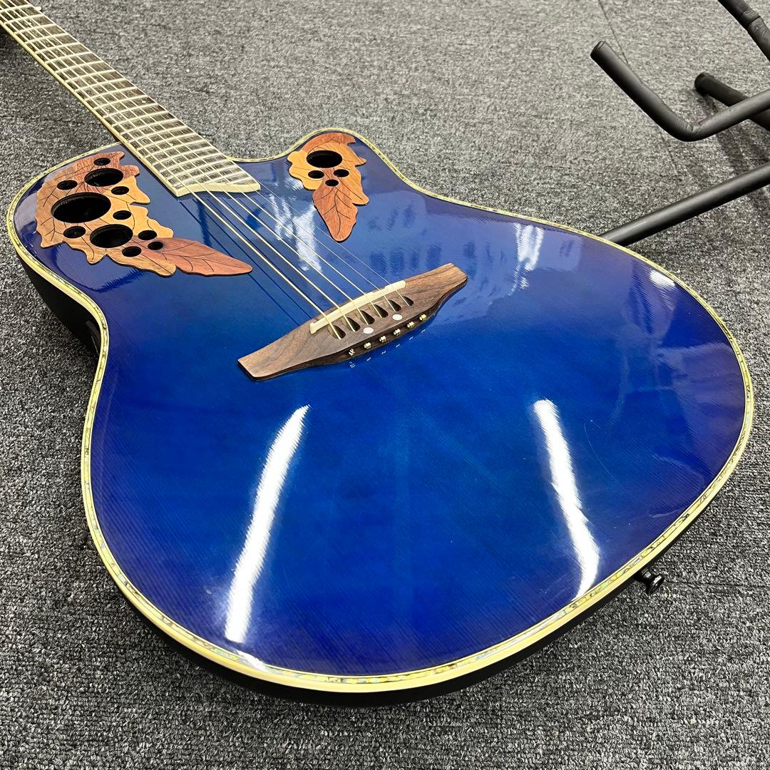 11689】Ovation CC48 エレアコオベーションブルー - メルカリ