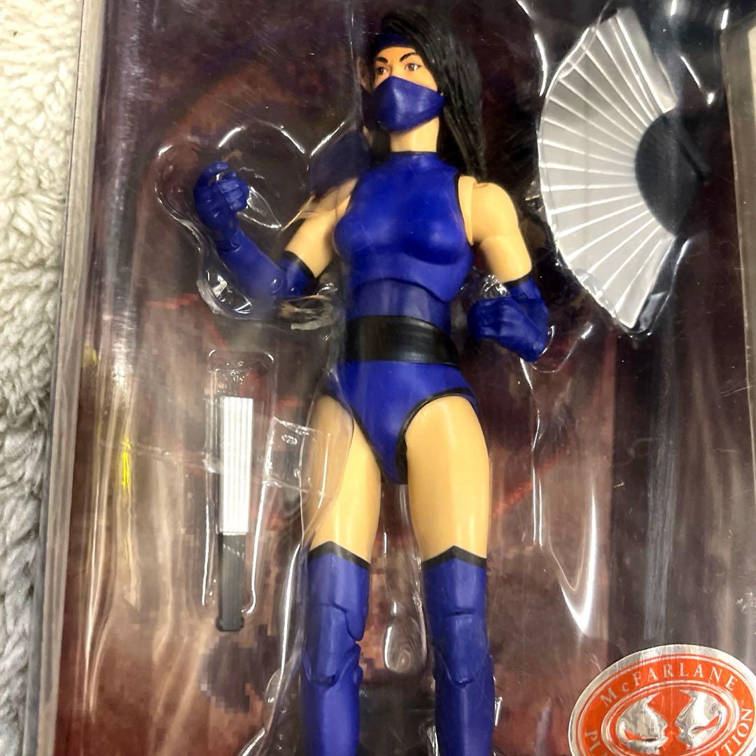 中古希少 モータルコンバット キタナ アクションフィギュア