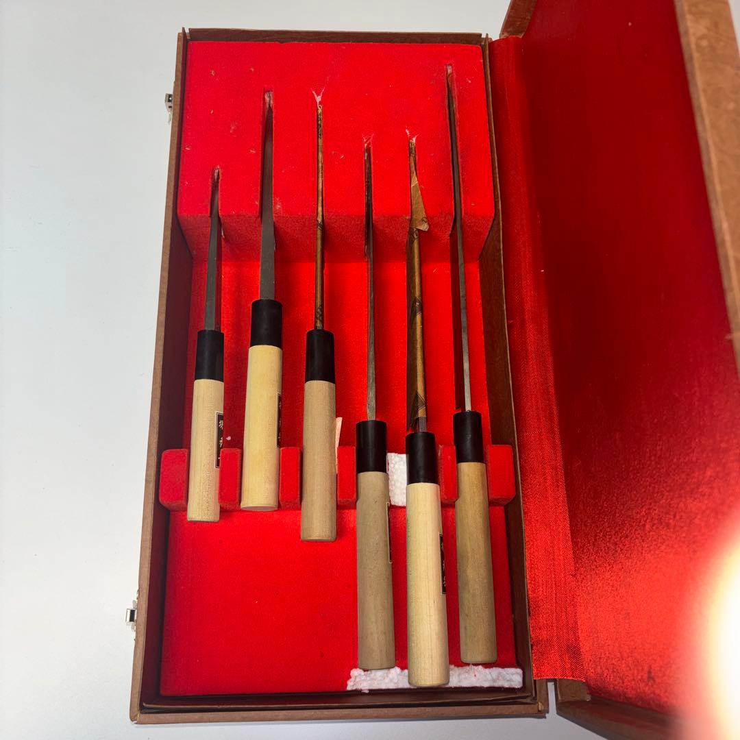 堺 秀岳特製 和包丁6本セット 日本伝統デザイン - メルカリ